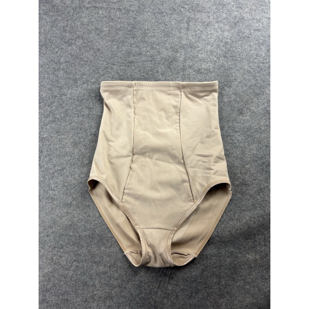 Miraclesuit Womens L Shapewear Style 2705 Beige High Waisted Brief